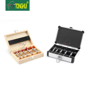 45 # Acciaio Al Carbonio ad alta Forstner Drill Bit Set/<span class=keywords><strong>Kit</strong></span> Per Truciolare - Product Image 1