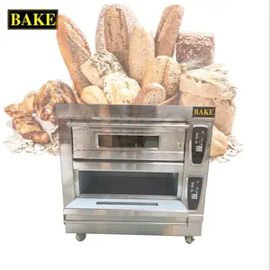 Luxury quality two deck electric oven baking oven LPG