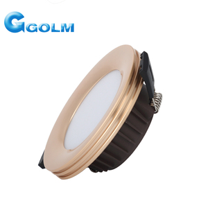 De Oro <span class=keywords><strong>tres</strong></span> de plástico de color <span class=keywords><strong>comercial</strong></span> led downlight - Product Image 3
