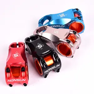 Ultralight aluminum alloy road moutain bike stem 17 degree 70mm XC 35/31.8mm racing bike parts