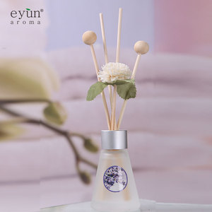 Thiết Kế Mới Trang Trí Nội Thất Lavender Fragrance Reed Diffuser Với Chai Thủy Tinh + Hoa Tự Nhiên + Gậy Sậy - Product Image 6