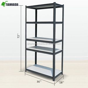 Support de rangement pour piles, tube en acier, support robuste, pour Garage, entrepôt - Product Image 4