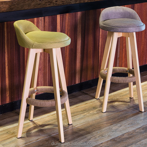 Haute qualité personnalisé commercial moderne haute big lots en bois <span class=keywords><strong>bar</strong></span> tabourets - Product Image 1
