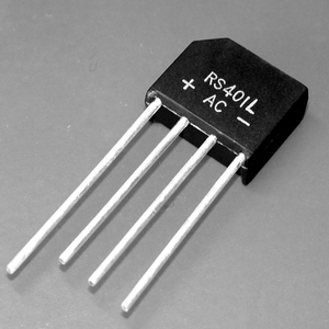 <span class=keywords><strong>Diode</strong></span> <span class=keywords><strong>de</strong></span> <span class=keywords><strong>redressement</strong></span> <span class=keywords><strong>de</strong></span> <span class=keywords><strong>pont</strong></span> monophasé 4A RS407 - Product Image 1