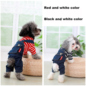 Jeans confortables et respirants pour animaux de compagnie, vente en gros, OEM, taille personnalisée, mode populaire, accessoire pour chien - Product Image 2