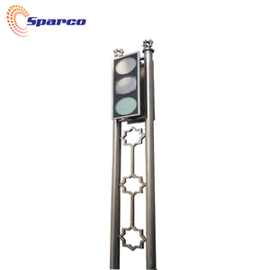 Sparco ขายส่งสัญญาณ<span class=keywords><strong>ไฟ</strong></span><span class=keywords><strong>จราจร</strong></span>เสาออกแบบสแตนเลสเสาสัญญาณจราจร - Product Image 3