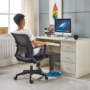 High quality modern relaxing colorful mid back full hair mesh secretarial office manager revolving chairs with back frame - Product Image 5