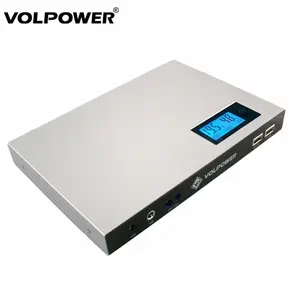 Volpower P180 Powerbank 12V 6V 9V 19.5V 24V Voltage Draagbare Power Bank 46800 Mah Voor Laptop Router Camera Pos Printer Tablet