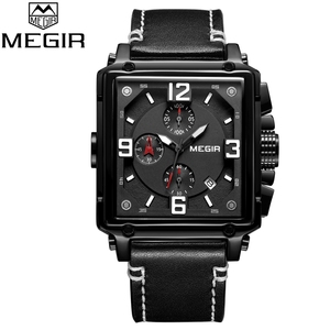 Oficial reloj Megir reloj de cuarzo de fábrica directamente vender Plaza hombres reloj casual - Product Image 3