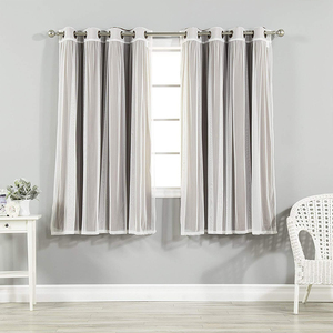 Fiesta decoración moderna térmica blanco Puerta <span class=keywords><strong>de</strong></span> cortina <span class=keywords><strong>de</strong></span> tela <span class=keywords><strong>remates</strong></span> - Product Image 3