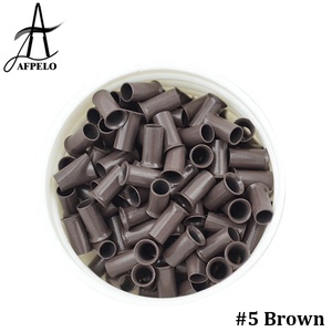 Anelli in Rame Micro Flare AFPELO 3.0*2.6*6.0mm di Alta Qualità, Tubi con Punte Svasate per Extension Capelli Pre-Bonded - Vendita Calda - Product Image 3