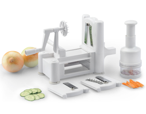 Máquina para hacer fideos <span class=keywords><strong>de</strong></span> calabacín y verduras y picadoras <span class=keywords><strong>de</strong></span> <span class=keywords><strong>cebolla</strong></span> en espiral <span class=keywords><strong>de</strong></span> <span class=keywords><strong>mejor</strong></span> precio - Product Image 2