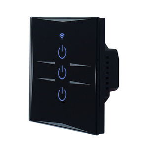 CE US UK EUR Wifi Schalter 1 <span class=keywords><strong>2</strong></span> 3 gang 1 <span class=keywords><strong>2</strong></span> weg wifi fernbedienung elektrische led touch wandleuchte touch panel smart schalter - Product Image 2