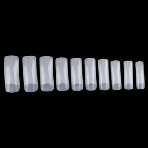 Vente chaude Faux Ongles Conseils Corée 500 pcs/sac Blanc Clair Naturel Ongles Français - Product Image 5