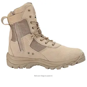 HBP01 Land ship Men's 8 inches task Tactical Boot with high quality Zipper
