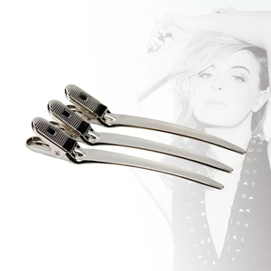 Pinzas de agarre <span class=keywords><strong>para</strong></span> el cabello negro, pinzas <span class=keywords><strong>para</strong></span> cortar el cabello, pinzas <span class=keywords><strong>para</strong></span> el cabello, pinza profesional de Metal <span class=keywords><strong>para</strong></span> salón - Product Image 3