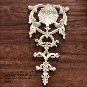 Appliques et décorations en bois pour meubles, murs, portes d'armoires, artisanat de décoration intérieure - Product Image 5