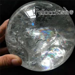 Claros naturales del cuarzo bola de cristal 100mm para Central - Product Image 1