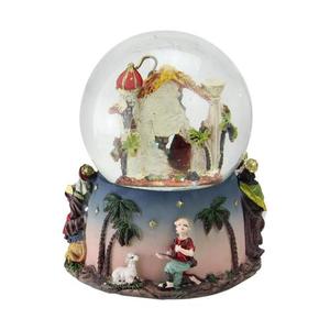 Escena de Natividad, globo Musical religioso, Navidad, nieve - Product Image 4