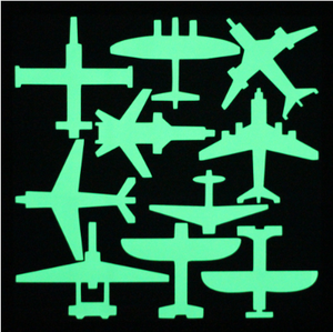 Vinyle fluorescent étoiles lueur dans le foncé accueil décor lumineux spatiale avion astronaute stickers muraux - Product Image 3