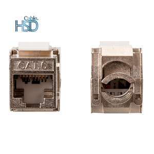 <span class=keywords><strong>RJ45</strong></span> cat6A mèo 6 <span class=keywords><strong>Keystone</strong></span> <span class=keywords><strong>Jack</strong></span> 180 độ FTP che chắn Modular cắm cáp nữ nối Punch Network cable-viễn thông bộ phận - Product Image 2