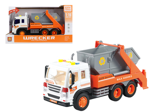 GX1110744 <span class=keywords><strong>Camion</strong></span> della <span class=keywords><strong>Spazzatura</strong></span> e della Raccolta Rifiuti in Plastica con Luci a Batteria e Musica, <span class=keywords><strong>Giocattolo</strong></span> per Bambini - Product Image 4