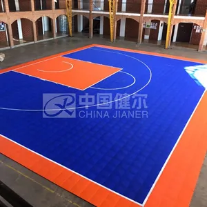 2019 Çin tedarikçisi birbirine fayans açık basketbol sahaları