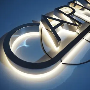 Backlit Sign 3D Led Letter Sign Outdoor Sign Board Material Diy Led Backlit Channel Letter Sign