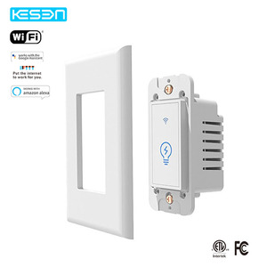 Shenzhen ETL Mini pared Timer Touch Smart Switch Home OEM tacto <span class=keywords><strong>Alexa</strong></span> Smart Home interruptor de luz inteligente - Product Image 4