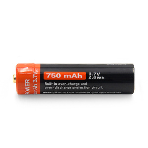 Shenzhen fast track 14500 <span class=keywords><strong>3</strong></span>,7 V 750 mAh USB li ion Battery Rechargeable - Product Image 4