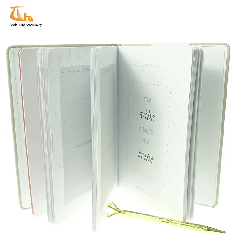 OEM Factory notebook planner diary custom note book