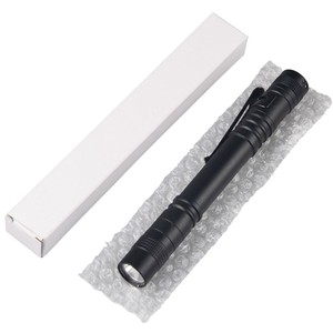 Mini Tactical Nero P72X Pocket Penlight <span class=keywords><strong>Torcia</strong></span> Della <span class=keywords><strong>Torcia</strong></span> Elettrica Alimentato da 2AAA Batteria
