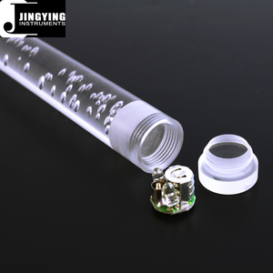 Accesorios del kit de batería de música Jingying 2023, <span class=keywords><strong>baquetas</strong></span> de acrílico luminosas de estilo burbuja transparente 5A, <span class=keywords><strong>baquetas</strong></span> Flash - Product Image 4