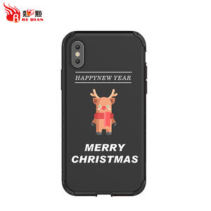 Top vente chaude de noël cas de téléphone pour iphone xs max D'origine cas, santa Claus téléphone couverture pour iphone xs cas - Product Image 2