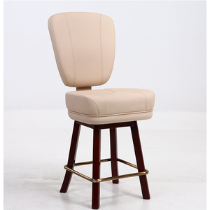 Nouveau Modèle En Bois Jambe Casino Chaises de <span class=keywords><strong>Bar</strong></span> Assise Et <span class=keywords><strong>Dossier</strong></span> Avec Mousse Moulée Poker Chaises de Casino Chaises - Product Image 3