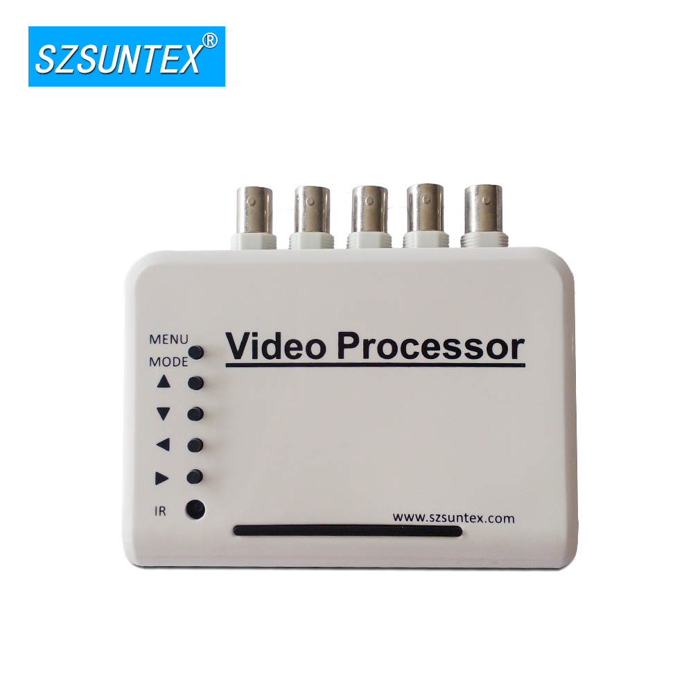 Hot Sale 4 channel Color Quad Processor 4 CH video multiplexer CCTV multiplexer manufacturers