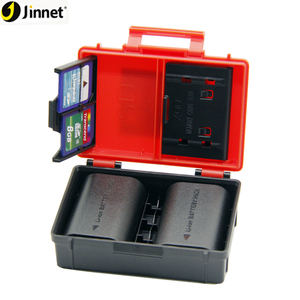 Jinnet Beliebte Kamera Batterie Fall Für 2 pcs * LP-E6N & SD Speicher Karte - Product Image 2