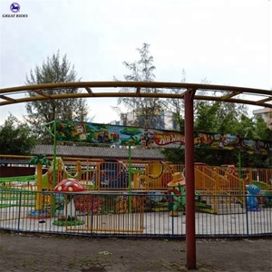 Parque de Atracciones paseos <span class=keywords><strong>en</strong></span> familia de juegos de 5 coches 20 asientos Caracol girando mini montaña rusa para la <span class=keywords><strong>venta</strong></span> - Product Image 4