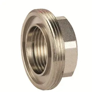 From Yuhuan 3/8'' 2019 Male Chromed Connector 510 Threaded Knurled Brass Bushings Steel Insert Bush