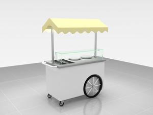EW invention-carritos de gofres con burbujas para café, caseta móvil de bebidas con ruedas, carritos de crepé modernos <span class=keywords><strong>a</strong></span> la venta - Product Image 4