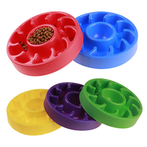 Alimentador de perro interactivo laberinto evitando asfixia lenta comiendo sano diseño de mascota recipiente para perro mascota - Product Image 4