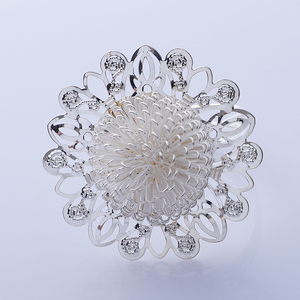 2019 New Collection Crystal Rhinestone <strong>Napkin</strong> <strong>Rings</strong> for Weddings, Rhinestone Brooch <strong>Napkin</strong> <strong>Rings</strong>< - Product Image 2