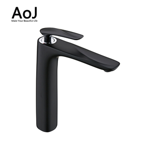 Grand Corps Noir Design En Laiton Robinet de salle de Bain <span class=keywords><strong>Cascade</strong></span> <span class=keywords><strong>Mitigeur</strong></span> De <span class=keywords><strong>Lavabo</strong></span> - Product Image 1