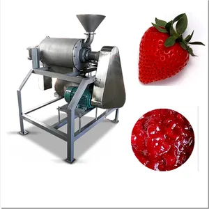 De grado de alimentos pequeño 120 kg/h Pulpa de aguacate máquina de procesamiento de mango, pulpa de fruta de la máquina