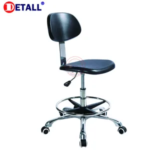 Detall-lab area used esd chair pu leather with good quality