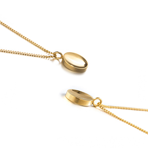 Collana <span class=keywords><strong>con</strong></span> <span class=keywords><strong>ciondolo</strong></span> in acciaio inossidabile fatta in fabbrica collana <span class=keywords><strong>con</strong></span> specchio per la festa della mamma - Product Image 6
