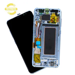 Usine en gros téléphone portable LCD d'origine pour Samsung Galaxy S8 G950 écran tactile LCD avec remplacement de l'assemblage d'affichage du cadre