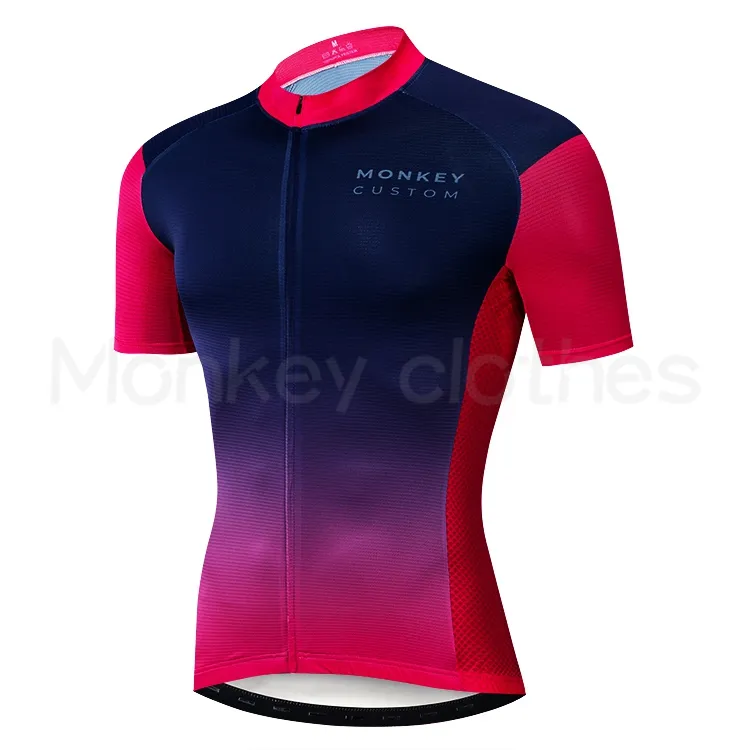 Custom sublimated cycling jersey in cycling wear