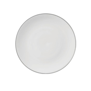 Las placas de cena de cerámica del borde de plata blanco disponible estándar <span class=keywords><strong>internacional</strong></span> del oro venden al por mayor para el r - Product Image 4
