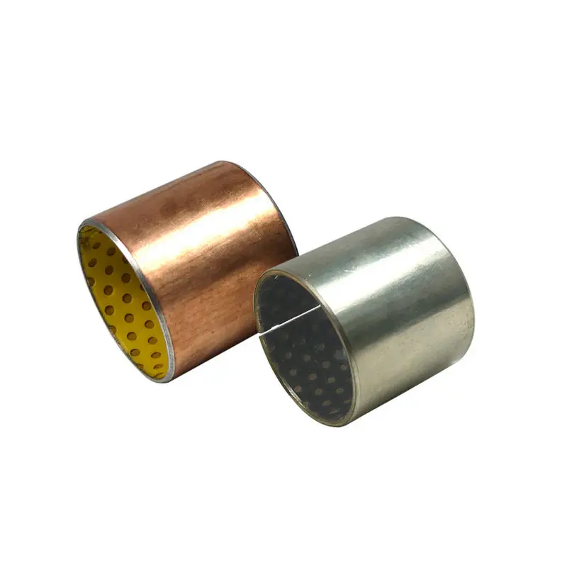 Widely used steel bronze alloy sleeves, miniature tractor steel bush, du PTFE bushing